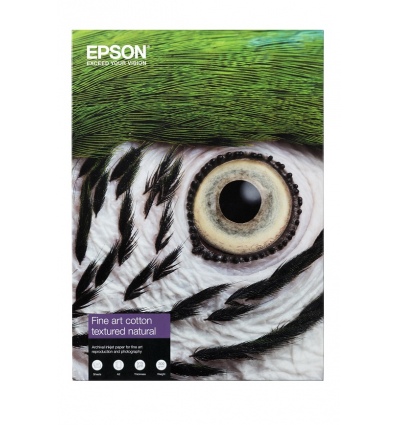 Epson Fine Art Cotton Textured Natural A4, 25 s.