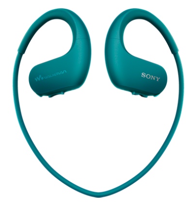 Sony MP3 přehrávač 4 GB NW-WS413 modrý, voděod.