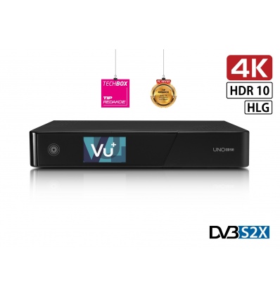 VU+ UNO 4K SE 1x Dual FBC-S/S2X tuner