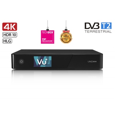 VU+ UNO 4K SE (1x MTSIF Dual DVB-T2)