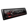 Pioneer MVH-S320BT autorádio s USB a Bluetooth červené