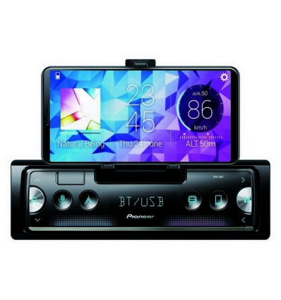 Pioneer SPH-10BT autorádio s USB a držákem telefonu