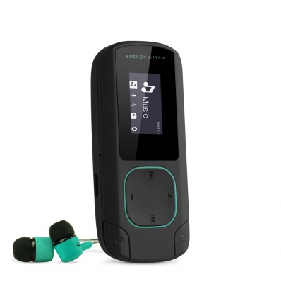 Energy Sistem MP3 Clip Bluetooth Mint MP3 přehrávač s Bluetooth, mikro SD, MP3, WMA, WAV, FLAC, FM r