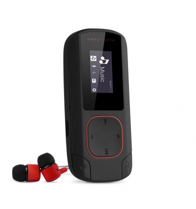 Energy Sistem MP3 Clip Bluetooth Coral MP3 přehrávač s Bluetooth, mikro SD, MP3, WMA, WAV, FLAC, FM