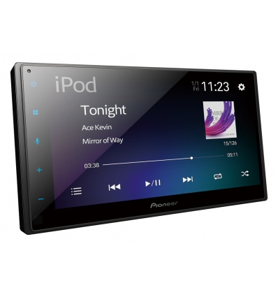 Pioneer SPH-DA160DAB autorádio 2DIN, 6,8" LCD, DAB+, CarPlay, Android Auto, Bluetooth