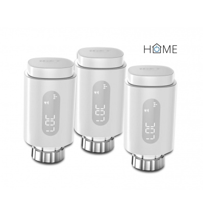 iGET HOME TS10 Expansion kit (3x TS10 Thermostat Radiator Valve), Zigbee 3.0, Termostatická hlavice