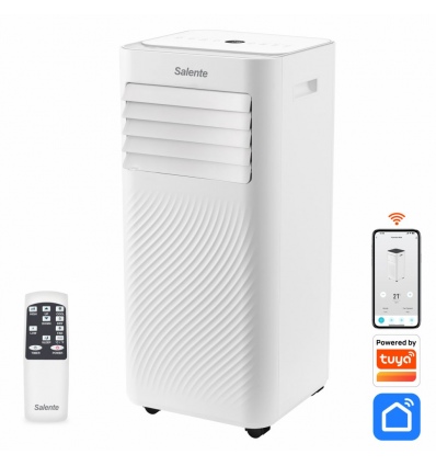 Salente SummerICE9, chytrá mobilní klimatizace, 9000 BTU, WiFi+Bluetooth, dálk. ovl.