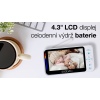 EVOLVEO Baby Monitor N4, dětská video chůvička