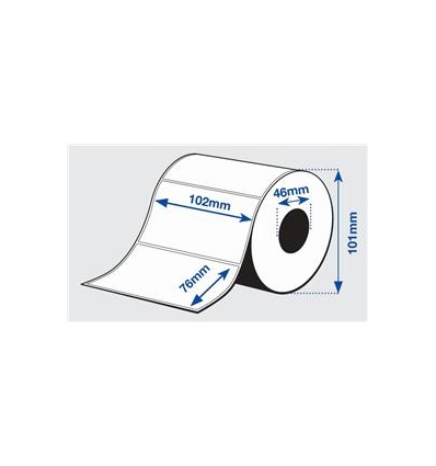 Premium Matte Label -Die Cut102mm x76mm,440 labels