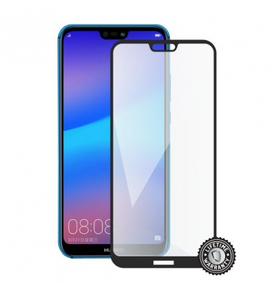 Screenshield HUAWEI P20 Lite Tempered Glass protection (full COVER black)