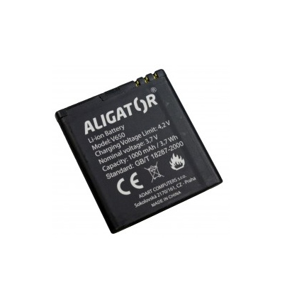 Aligator baterie V650, Li-Ion 1000 mAh