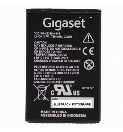 Baterie pro Gigaset SL78H/SL400H/SL4/SL5 profes.