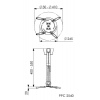 Teleskopický držák na větší projektor Vogel's PPC 2540, 40-55 cm, stříbrný