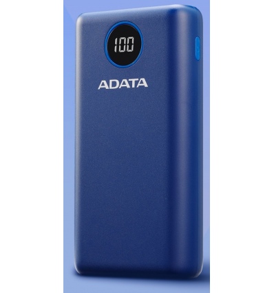 ADATA P20000QCD Power Bank 20000mAh modrá