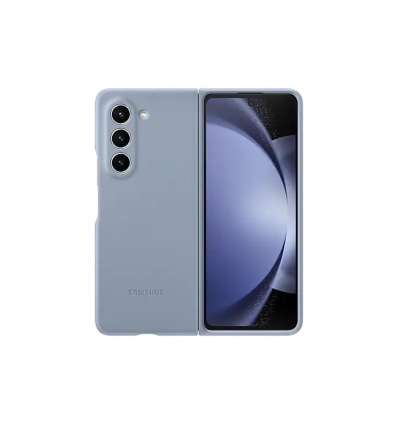 Samsung Zadní kryt z eko kůže pro Galaxy Z Fold5 Blue