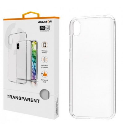 ALIGATOR Pouzdro Transparent Samsung Galaxy A12