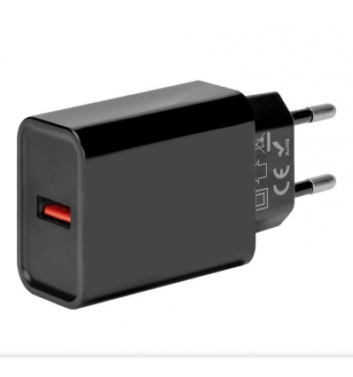 OBAL:ME Cestovní Nabíječka USB-A 18W Black