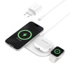 Belkin 3v1 Qi2 15W Magnetic Charging Pad, white