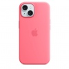 iPhone 15 Silicone Case with MS - Pink