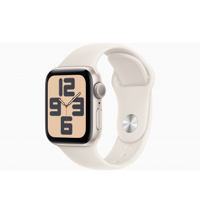 Apple Watch SE/40mm/Starlight/Sport Band/Starlight/-S/M