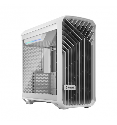 Fractal Design Torrent Compact White TG Clear Tint/Midi Tower/Transpar./Bílá