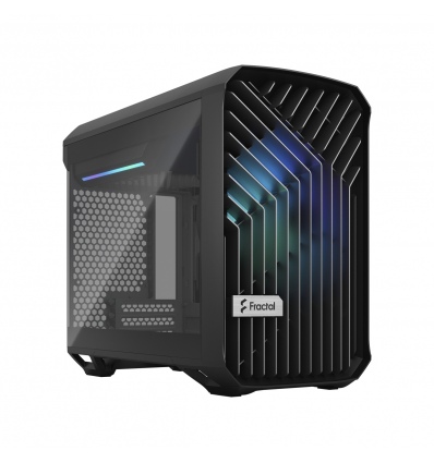 Fractal Design Torrent Nano RGB Black TG Light Tint/Micro Tower/Transpar./Černá