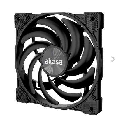 přídavný ventilátor Akasa 12 cm Alucia XS12 černý