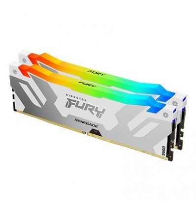 Kingston FURY Renegade/DDR5/32GB/6000MHz/CL32/2x16GB/RGB/White