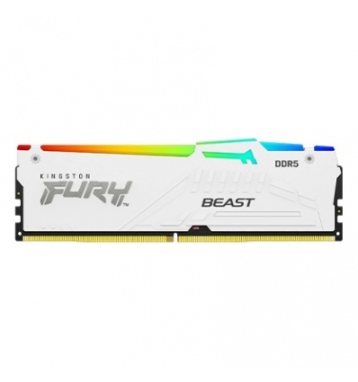 Kingston FURY Beast EXPO/DDR5/32GB/6000MHz/CL36/1x32GB/RGB/White