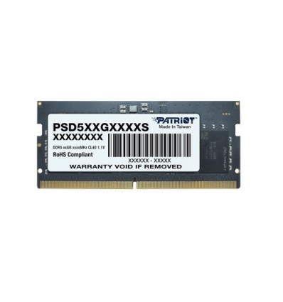 Patriot Signature Line/SO-DIMM DDR5/16GB/4800MHz/CL40/1x16GB