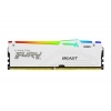 Kingston FURY Beast/DDR5/16GB/6000MHz/CL30/1x16GB/RGB/White