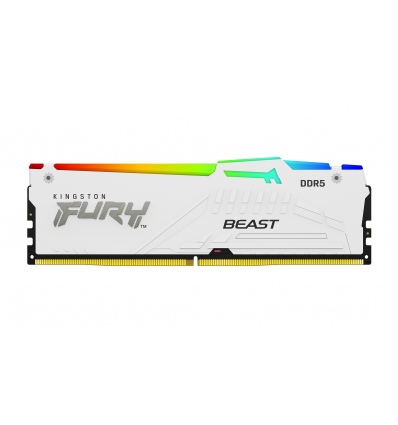 Kingston FURY Beast EXPO/DDR5/32GB/6400MHz/CL32/1x32GB/RGB/White