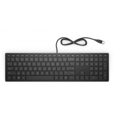 HP Pavilion Keyboard 300/Drátová USB/CZ layout/Černá