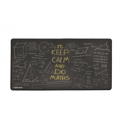 Maxi podložka pod myš Natec Maths, 40x80cm