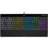 CORSAIR K55 RGB PRO/Drátová USB/US layout/Černá