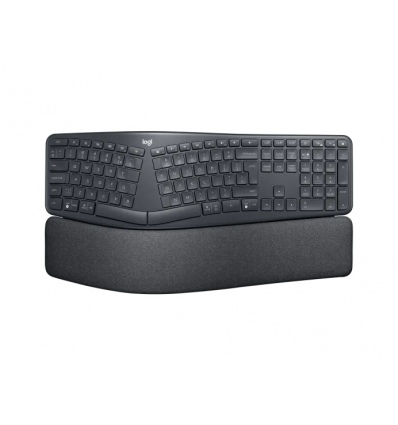 Logitech ERGO K860 for Business/Bezdrátová USB + Bluetooth/US layout/Černá