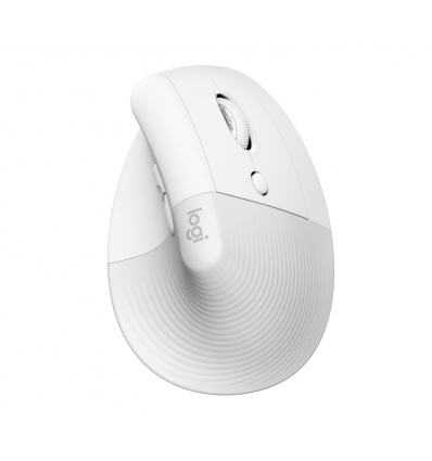 LOGITECH Lift For Business/Ergonomická/Optická/Pro praváky/4 000 DPI/USB+BT/Bílá