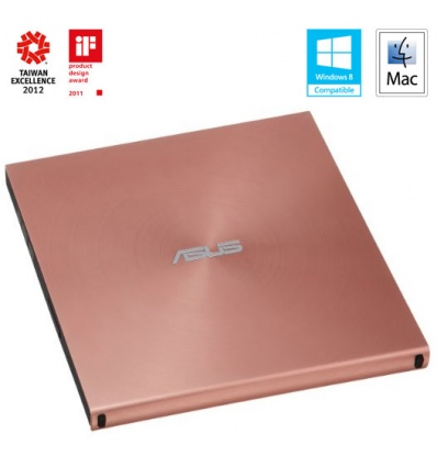 AKCE_ASUS SDRW-08U5S-U/PINK externí slim + soft