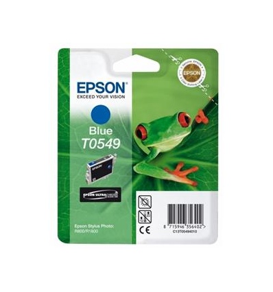 EPSON SP R800 Blue Ink Cartridge T0549