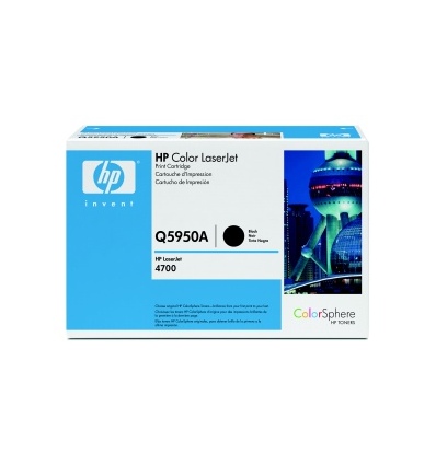 hp color laserjet černý toner, Q5950A