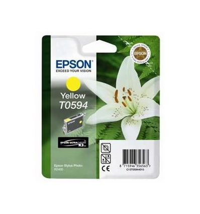 EPSON Ink ctrg žlutá pro R2400 T0594