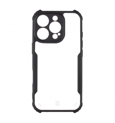 Tactical Quantum Stealth Kryt pro Apple iPhone 16 Pro Clear/Black