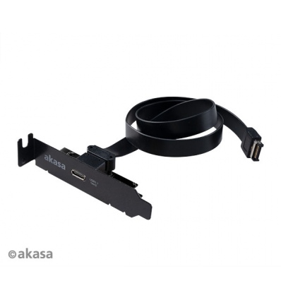 AKASA - USB 3.1 gen 2 Typ C PCI záslepka low profile