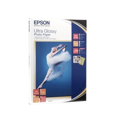 EPSON Ultra Glossy Photo Paper 10x15,300g(50listů)