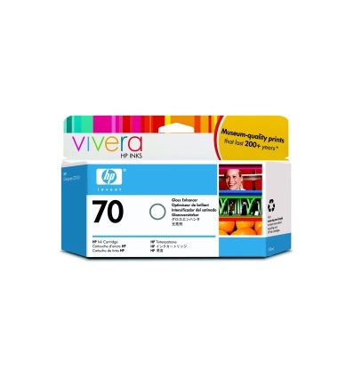 HP no 70 gloss enhancer ink cartrige, C9459A