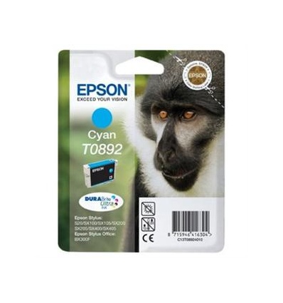 EPSON Cyan Ink Cartridge SX10x 20x 40x (T0892)