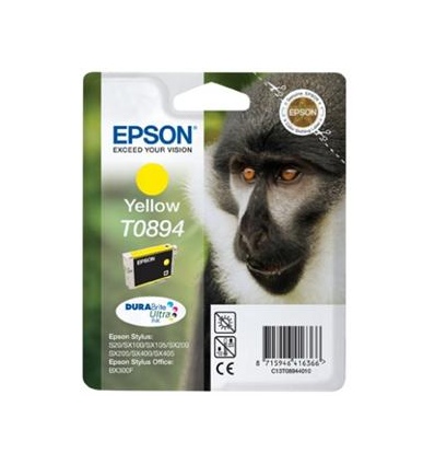 EPSON Yellow Ink Cartridge SX10x 20x 40x (T0894)