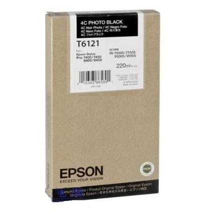 Epson T612 220ml 4C Photo Black