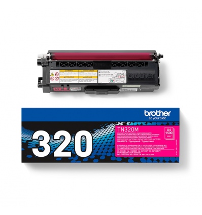 Brother TN-320M, toner magenta, 1 500 str.