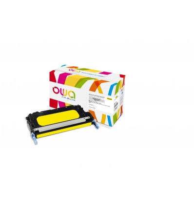 OWA Armor toner kompatibilní s HP Q7582A, 6000st, žlutá/yellow